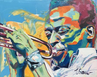 Miles Davis 24"x 30"