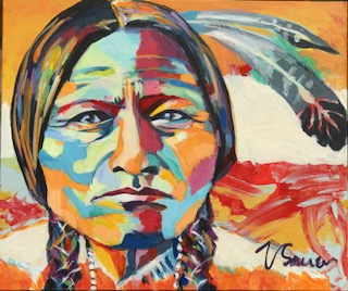 Sitting Bull 20"x 24"