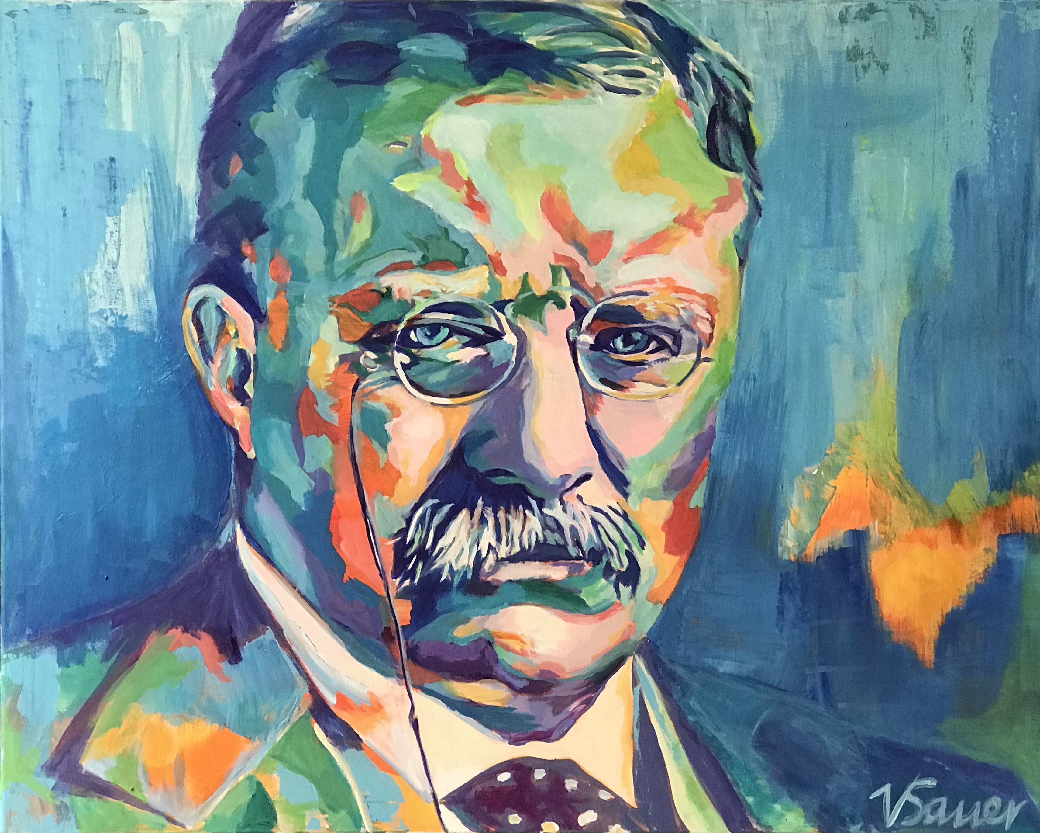 Teddy Roosevelt 24"x 30"