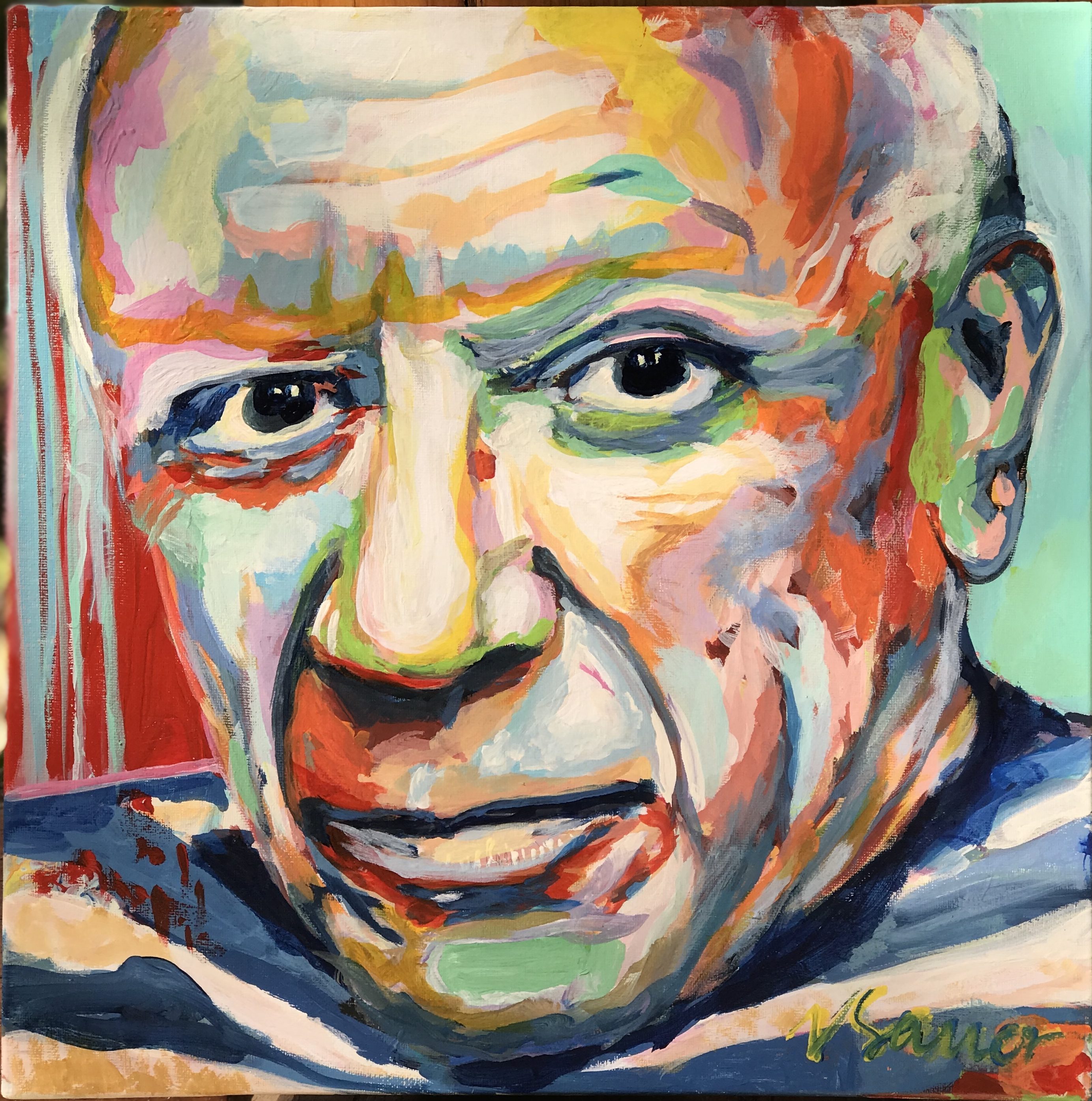 Pablo Picasso 16"x 16"