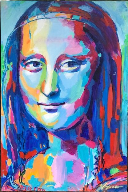 Mona Lisa 24"x 36"
