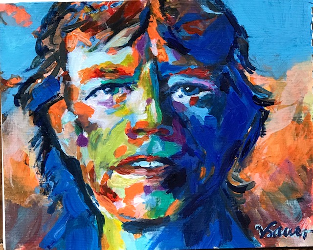 Mick Jagger 5"x7"