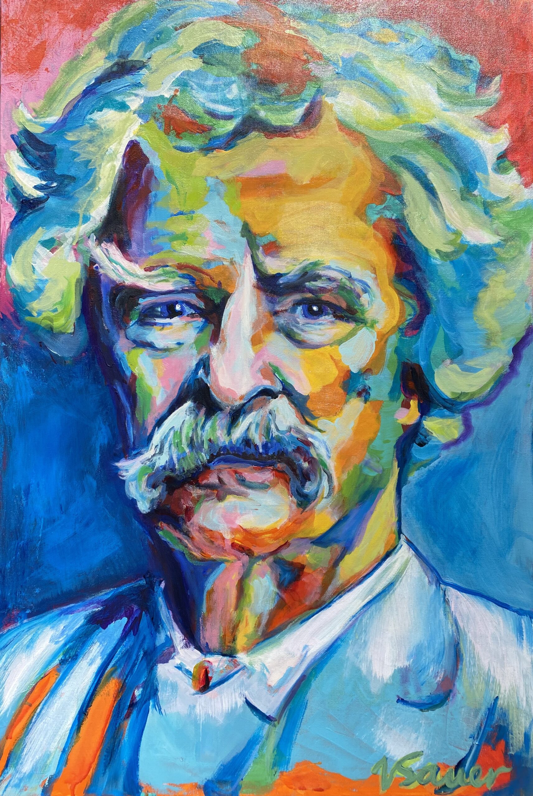 Mark Twain 24'x36"