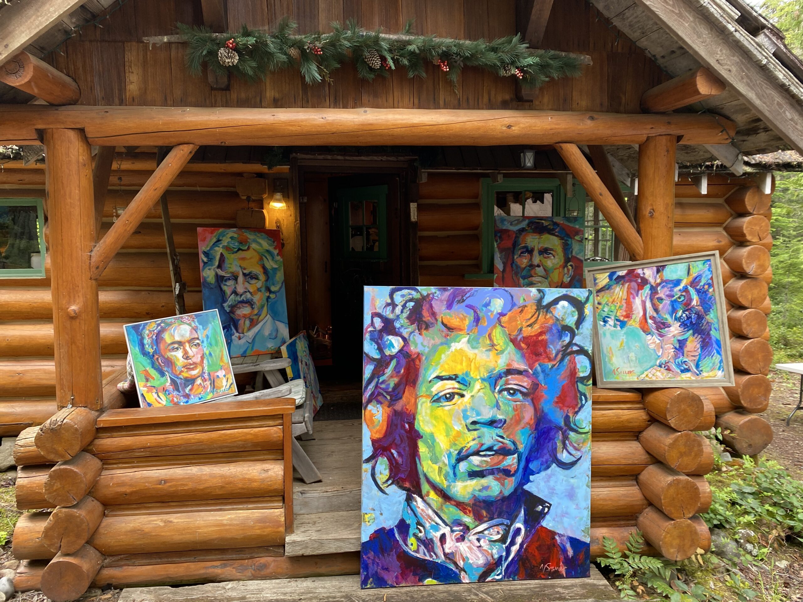 Jimi out front